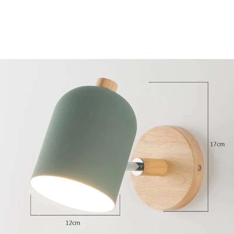 LumoLight – Skandinavische Wandleuchte Aus Holz