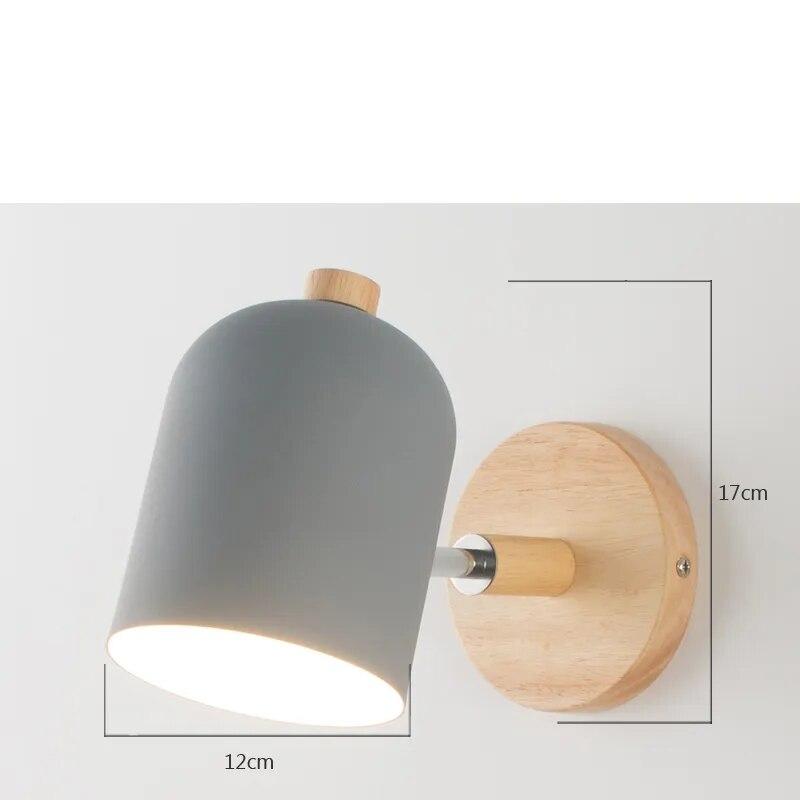 LumoLight – Skandinavische Wandleuchte Aus Holz