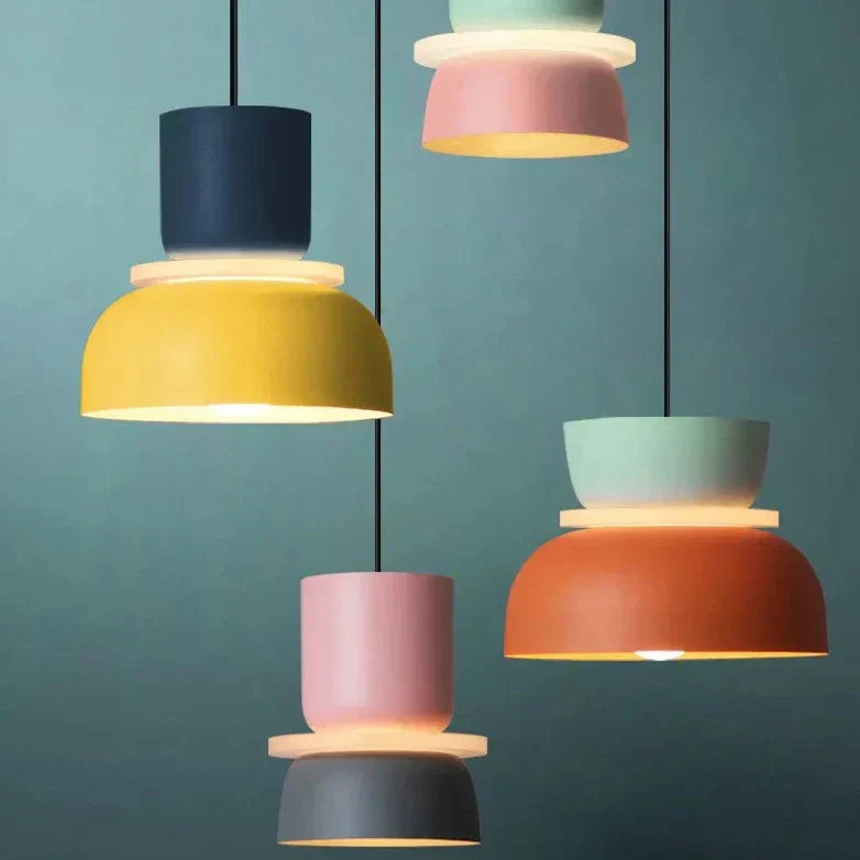 Nordische Macaron-Hängelampe – skandinavisches Design