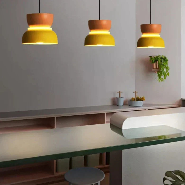 Nordische Macaron-Hängelampe – skandinavisches Design