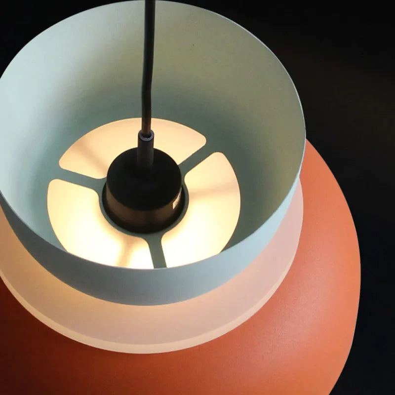 LuminaGlow - Moderne Hängeleuchte im Skandinavischen Macaron Stil