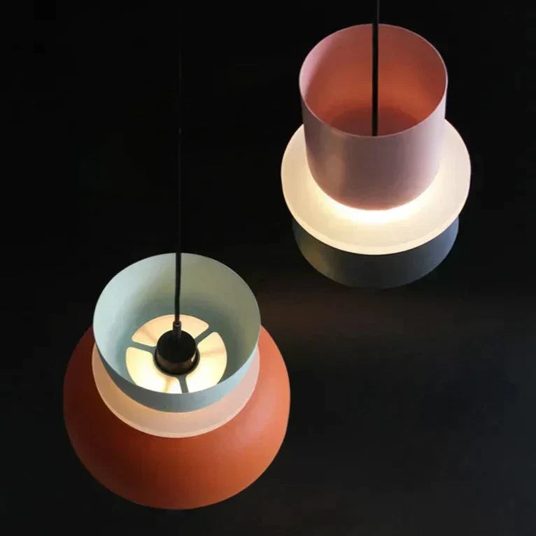 Nordische Macaron-Hängelampe – skandinavisches Design