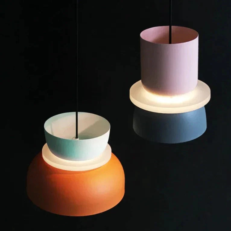 Nordische Macaron-Hängelampe – skandinavisches Design