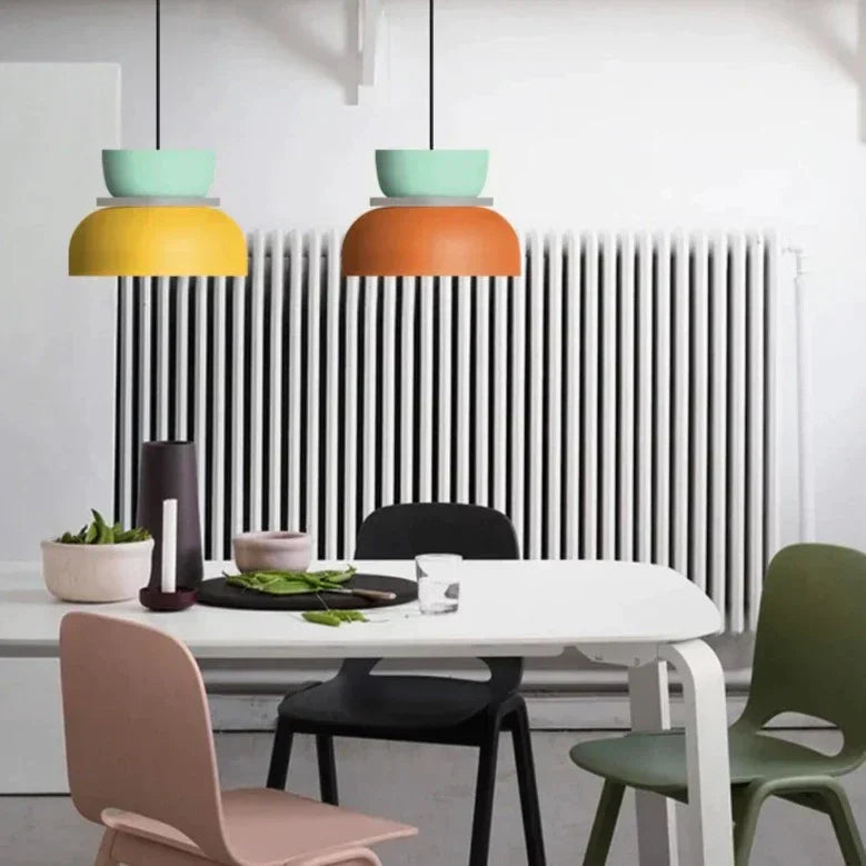 Nordische Macaron-Hängelampe – skandinavisches Design