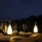 Frendorf | GlowVino Wiederaufladbares dekoratives Nachtlicht | Weinflaschen-Design | Stimmungsvolle LED-Beleuchtung | Kabellos