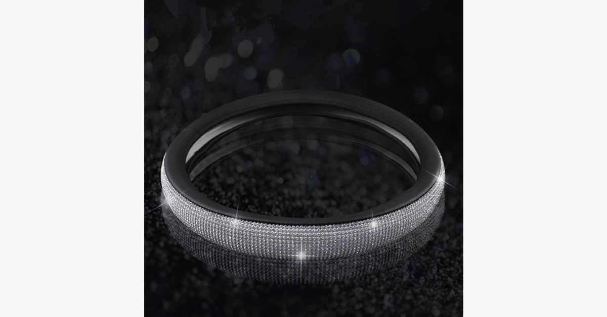 Frendorf | Swarovski Style Diamonds Lenkradbezug