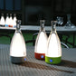 Frendorf | GlowVino Wiederaufladbares dekoratives Nachtlicht | Weinflaschen-Design | Stimmungsvolle LED-Beleuchtung | Kabellos