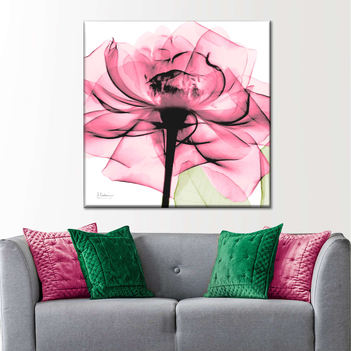 Frendorf | Rosenpink Wandkunst