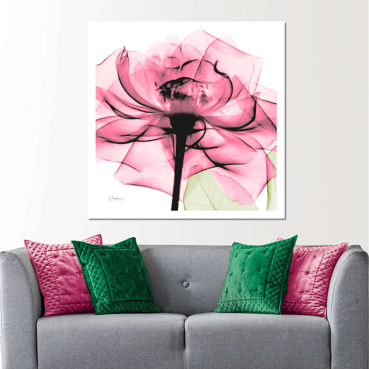 Frendorf | Rosenpink Wandkunst
