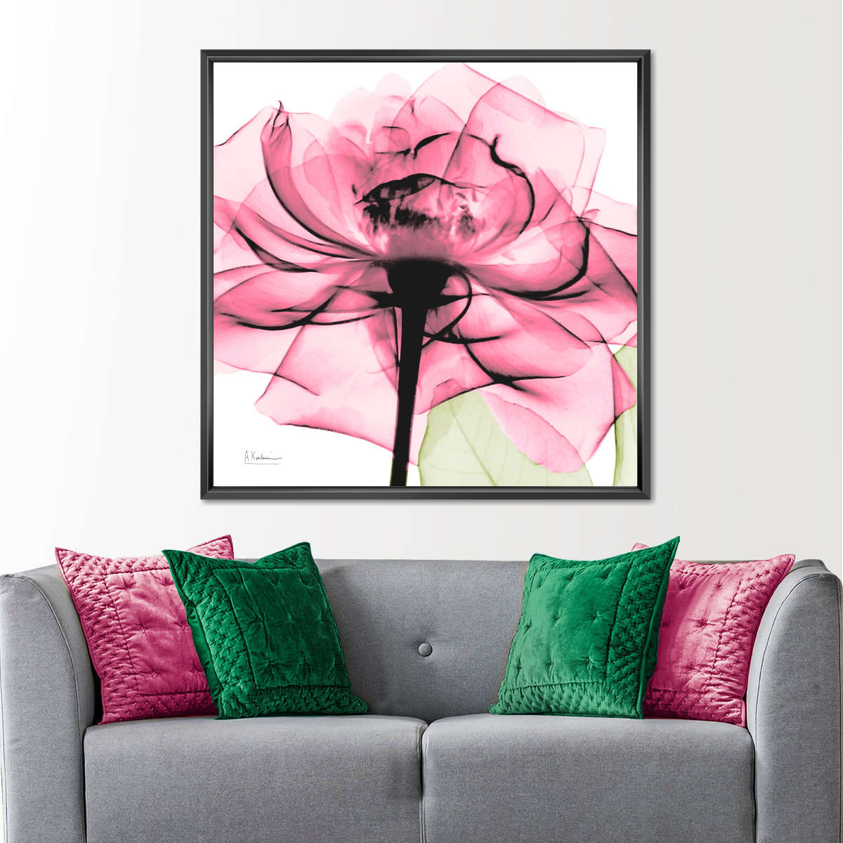 Frendorf | Rosenpink Wandkunst