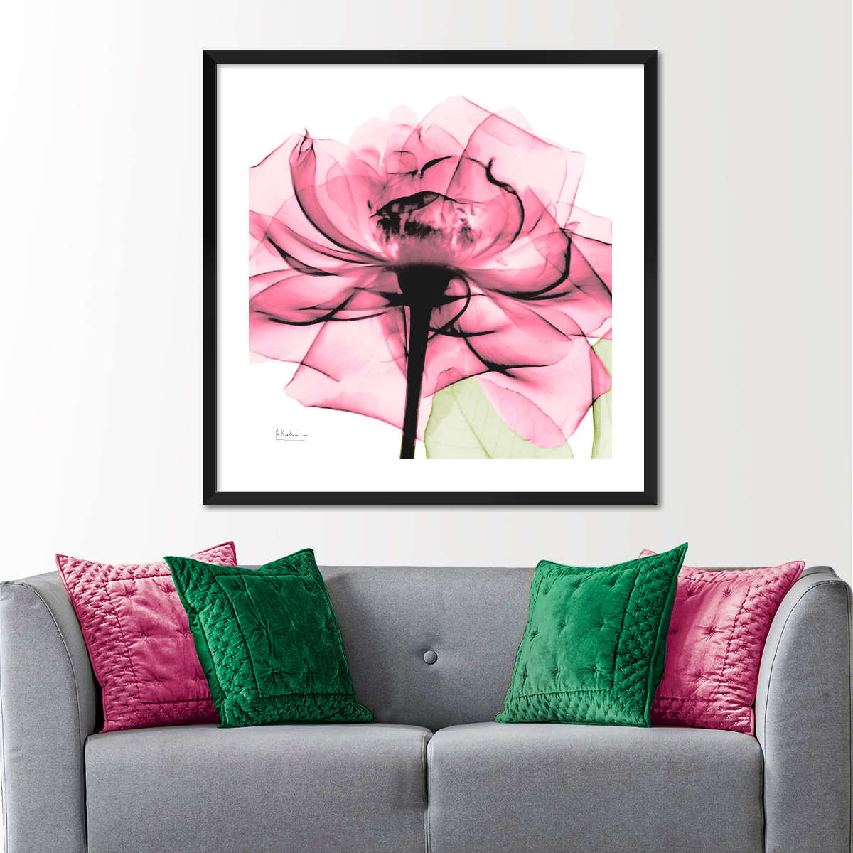 Frendorf | Rosenpink Wandkunst