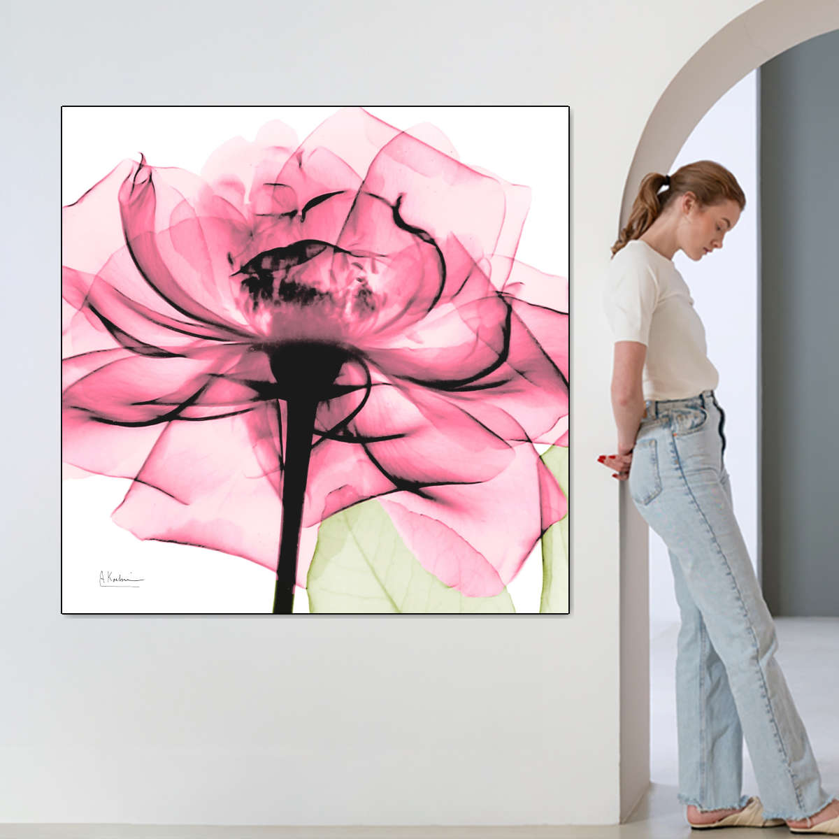 Frendorf | Rosenpink Wandkunst