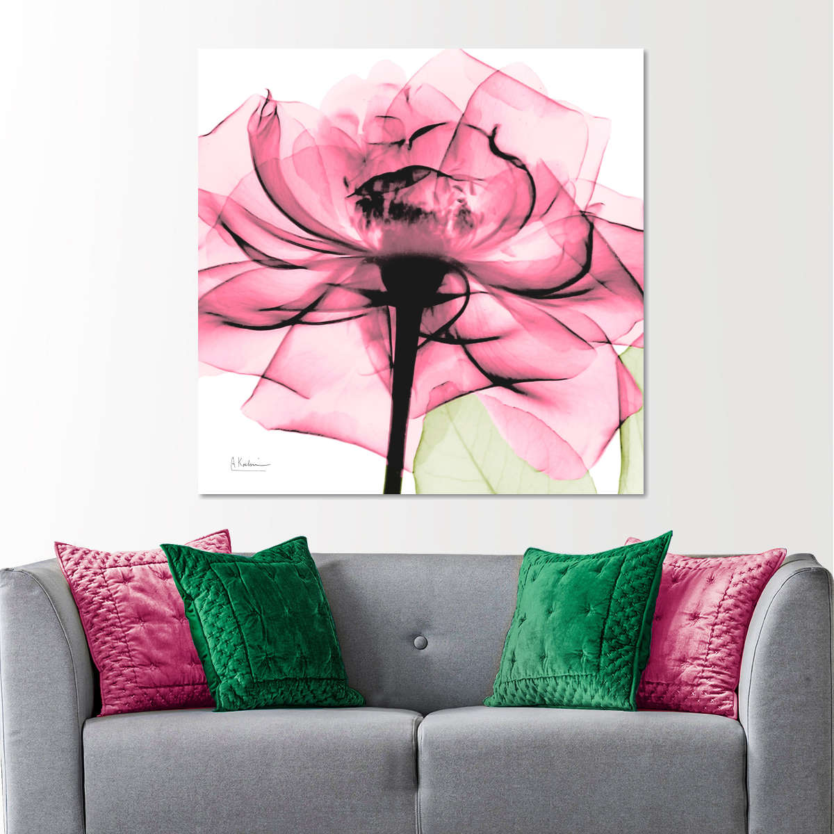 Frendorf | Rosenpink Wandkunst