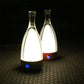 Frendorf | GlowVino Wiederaufladbares dekoratives Nachtlicht | Weinflaschen-Design | Stimmungsvolle LED-Beleuchtung | Kabellos