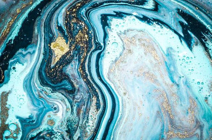 Tapete Mural Modern Nordic Light Luxury Colored Marble Wall Paper