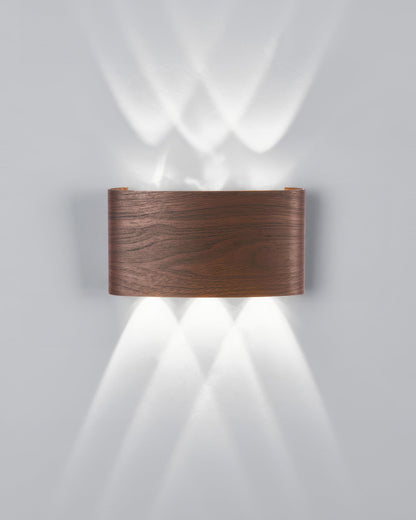 Frendorf | Lumina Holzmaserung LED Wandleuchte