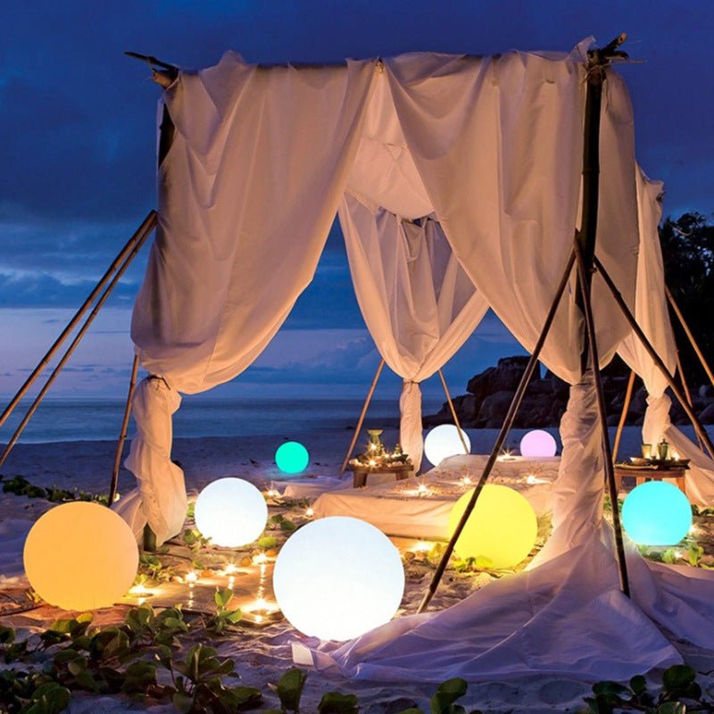 Outdoor Globe Light - Kabellos, Wetterfest, 16 Farben LED Kugelleuchte