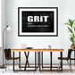 Frendorf | Grit Auf Schwarz Wandkunst