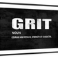 Frendorf | Grit Auf Schwarz Wandkunst