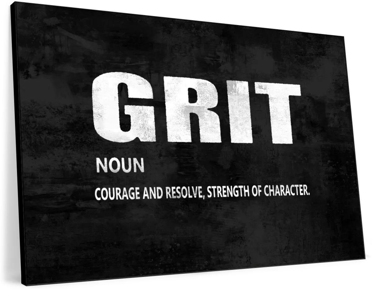 Frendorf | Grit Auf Schwarz Wandkunst