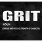 Frendorf | Grit Auf Schwarz Wandkunst