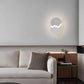 Frendorf | SkyGlow – Minimalistische zirkuläre Wandlampe mit Ausschnitt in Cloudscape