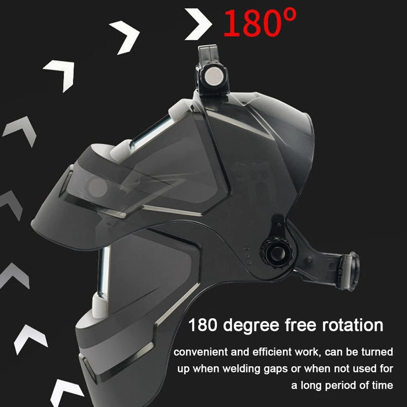 Frendorf | Automatisches Abdunkelndes Schweißschild mit Kopflampe