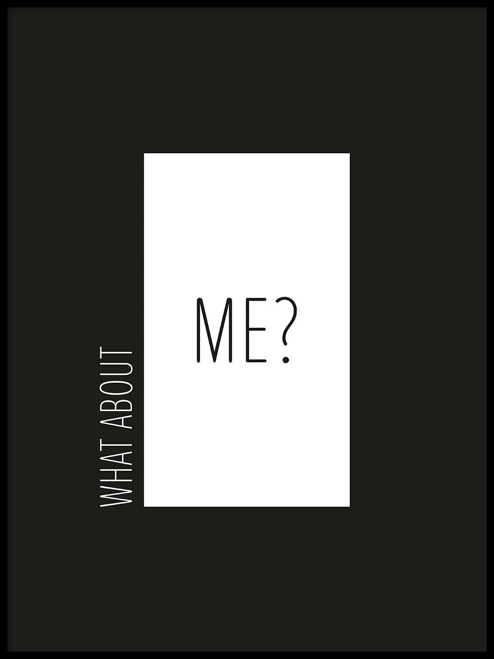 Was ist mit mir, schwarz
