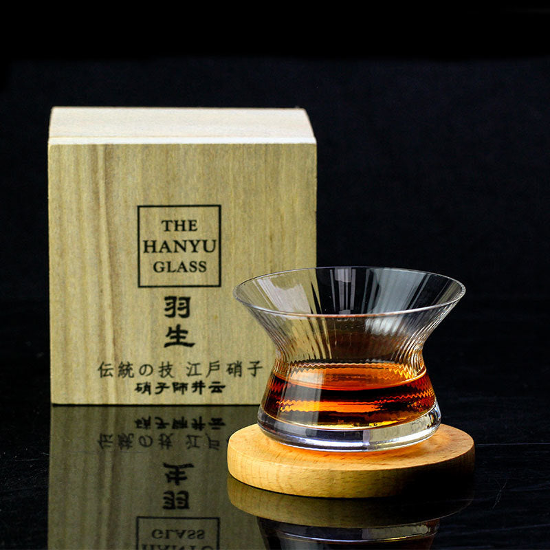 Whiskey Spin Glas Neat Schüssel Kollektion Kristall Whisky Becher
