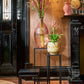 Frendorf | Mica Decorations - Goa Beistelltisch - 2er-Set - L30 x B30 x H70 cm - Metall - Schwarz