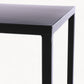 Frendorf | Mica Decorations - Goa Beistelltisch - 2er-Set - L30 x B30 x H70 cm - Metall - Schwarz