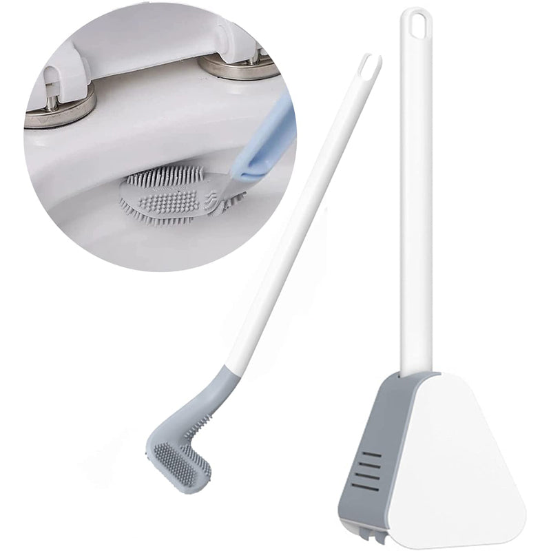 Langer Griff Flexible Silikon Golf WC-Bürste