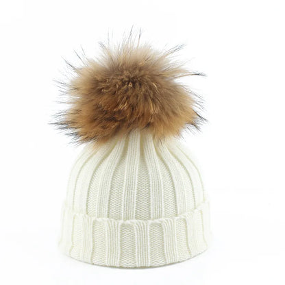 Frendorf | Strickwaren Winter Pom-Pom Mütze - Felina