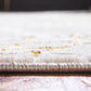 Frendorf | Floriva Lotusblumen-Teppich | Luxus-Design | Hochwertige Musterung | Wohn- & Schlafzimmer-Deko