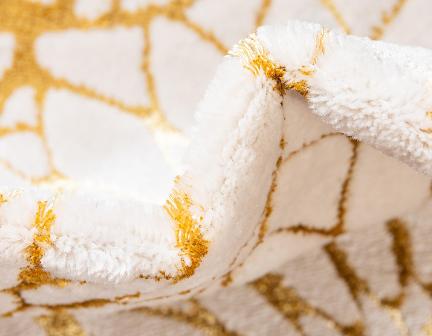 Frendorf | Floriva Lotusblumen-Teppich | Luxus-Design | Hochwertige Musterung | Wohn- & Schlafzimmer-Deko