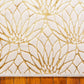 Frendorf | Floriva Lotusblumen-Teppich | Luxus-Design | Hochwertige Musterung | Wohn- & Schlafzimmer-Deko