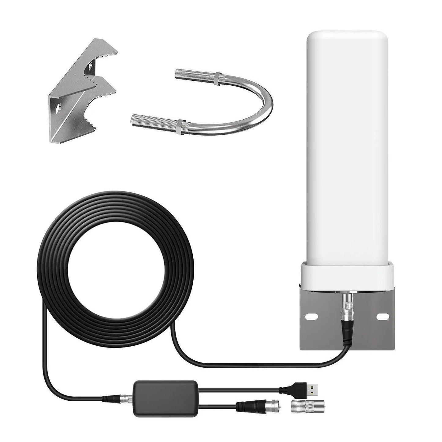 Frendorf | Extra Range 360° Premium Antenne 2025 HDTV Außenantenne Verstärkt 460 Meilen Reichweite