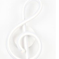 Frendorf | Melodia LED Noten Wandlampe | Dimmbar | Musikalisches Design | Stimmungslicht für Zuhause