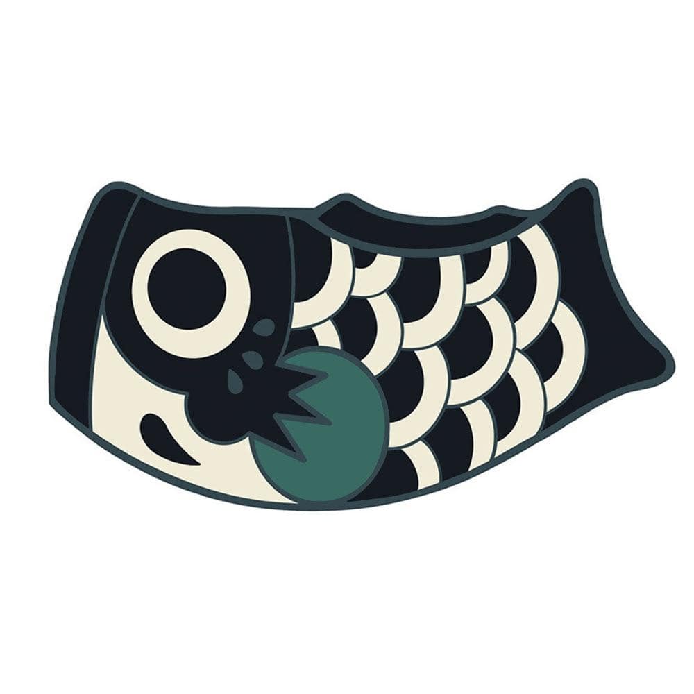 Koi Fisch Fußmatte