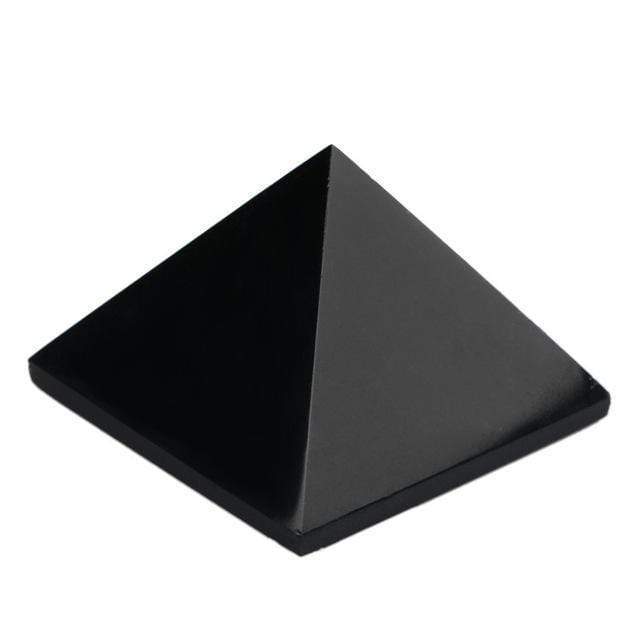 Frendorf | CrystalForge Geschnitzte Kristallpyramide | Spirituelle Deko | Handgefertigt & Energetisierend | Einzigartiges Design