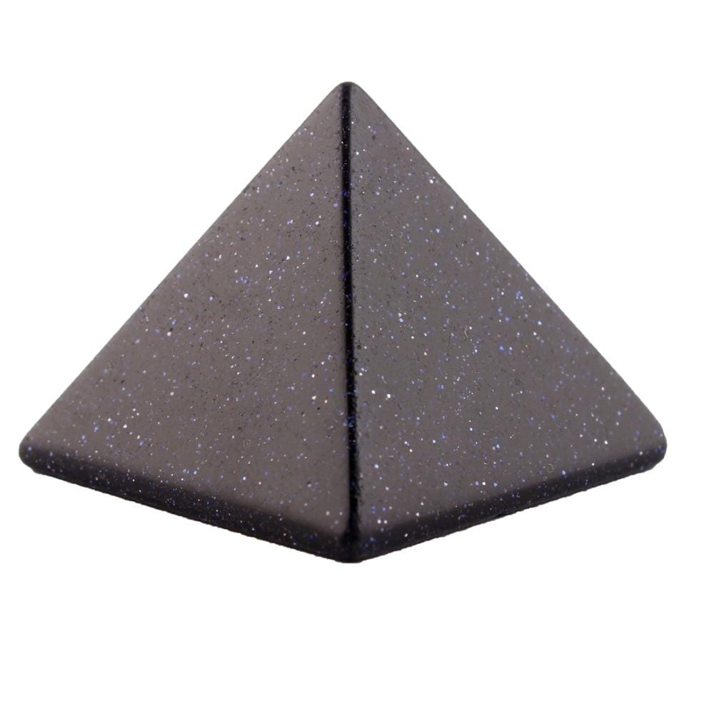 Kristallgemeißelter Pyramide