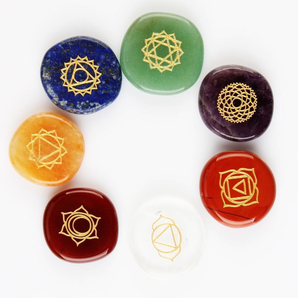 Chakra Heilsteine 7 Stück