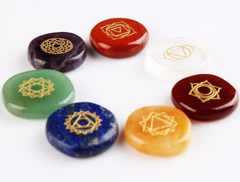 Chakra Heilsteine 7 Stück
