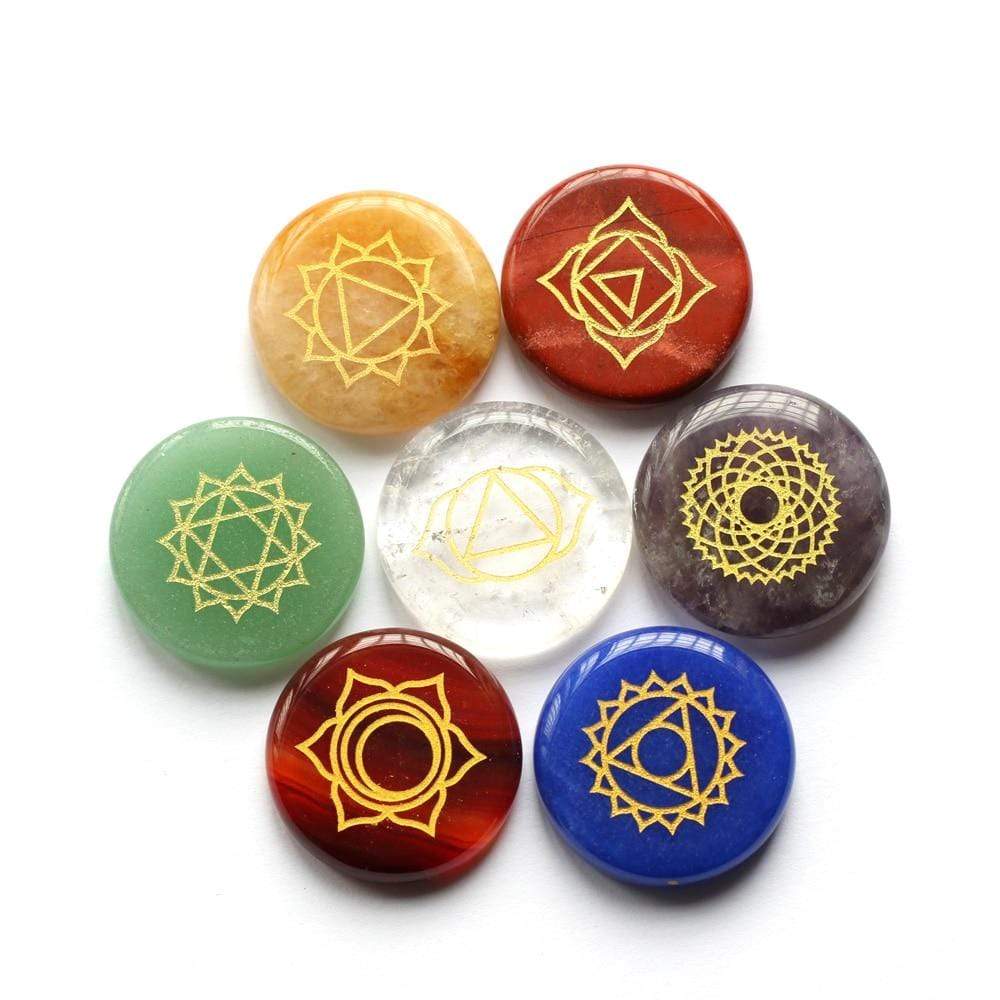 Chakra Heilsteine 7 Stück