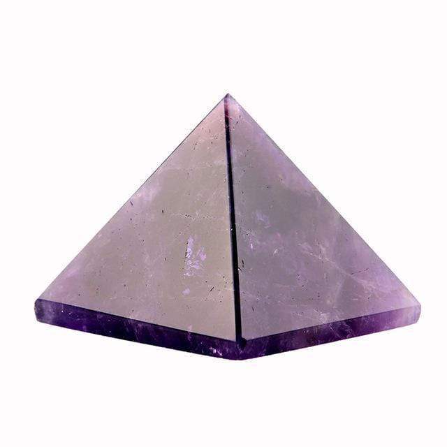 Kristallgemeißelter Pyramide