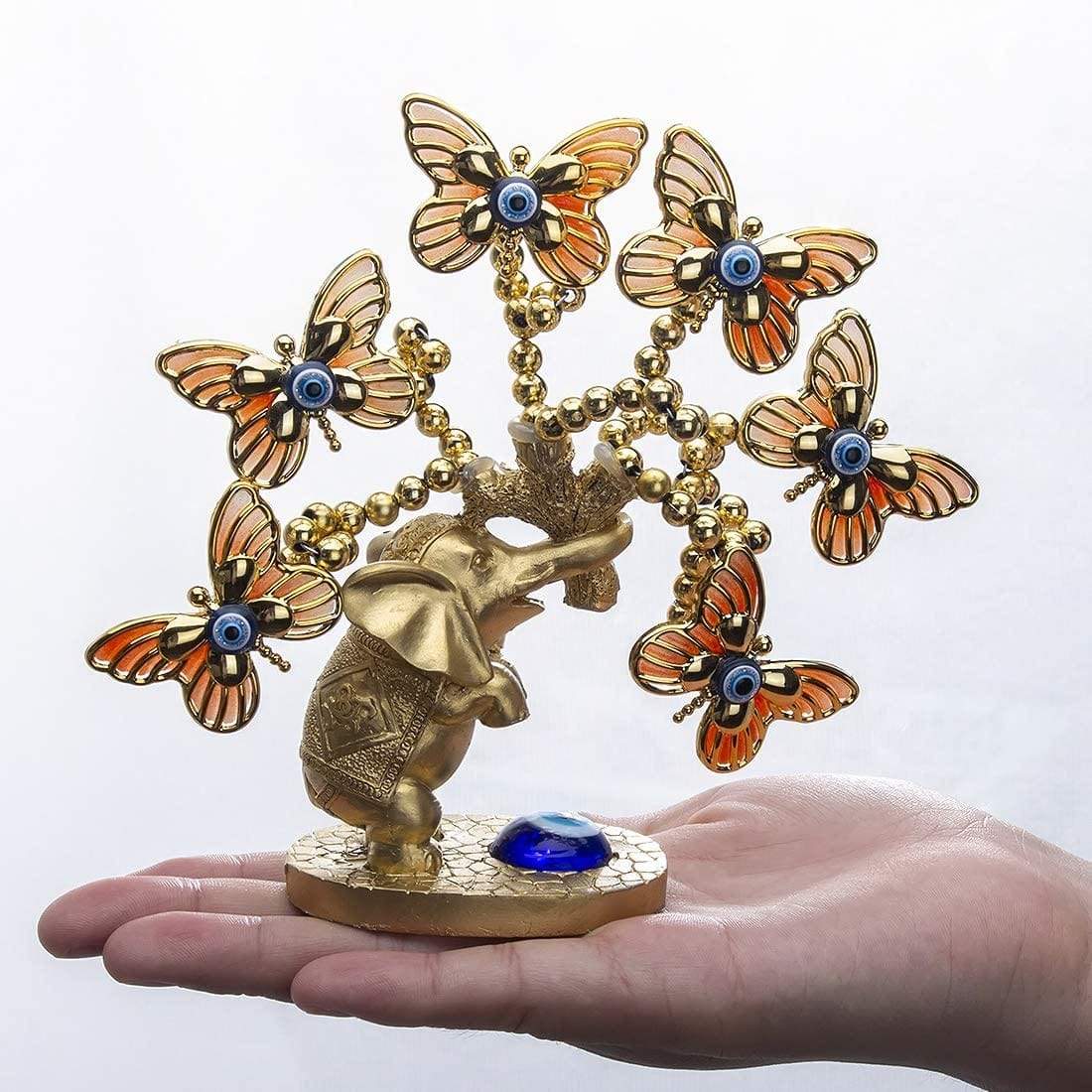 Evil Eye Schmetterlinge und Elefantenbaum