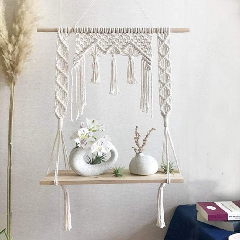 Macrame Hängetablett