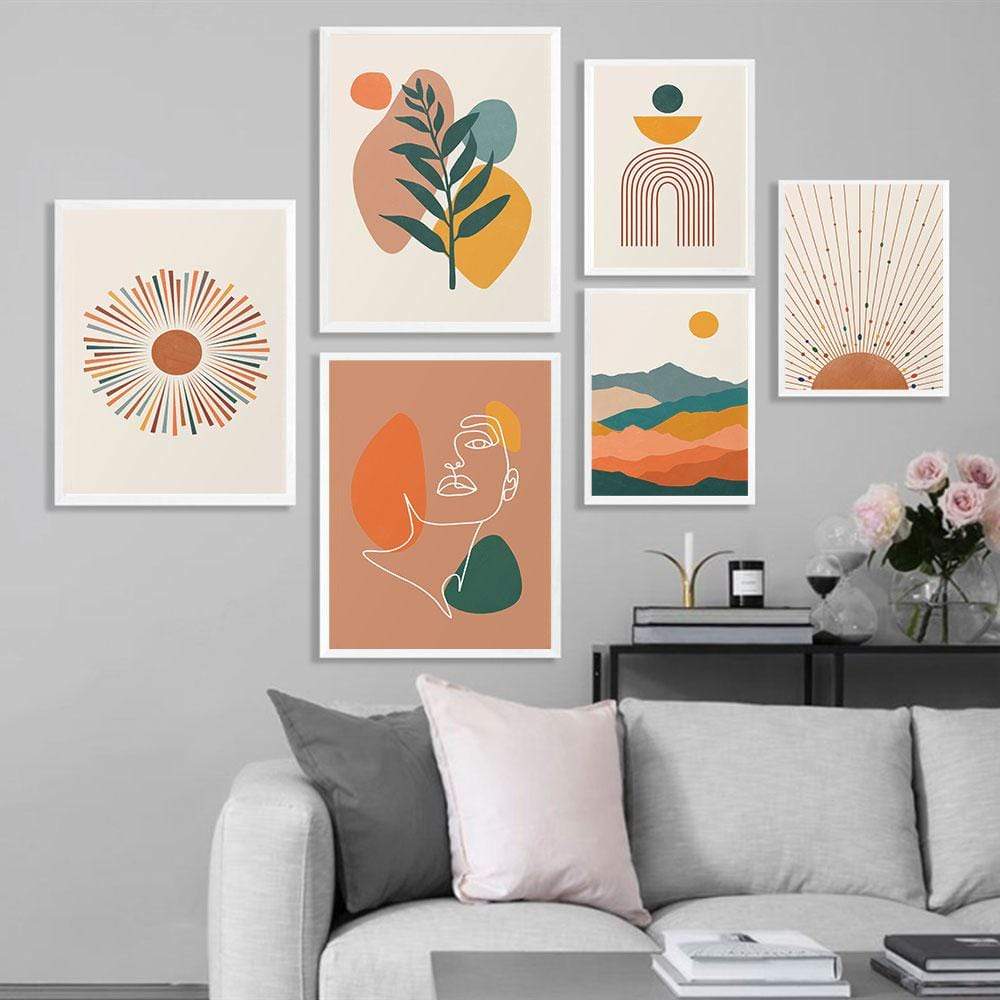 Mid Century Wandkunst