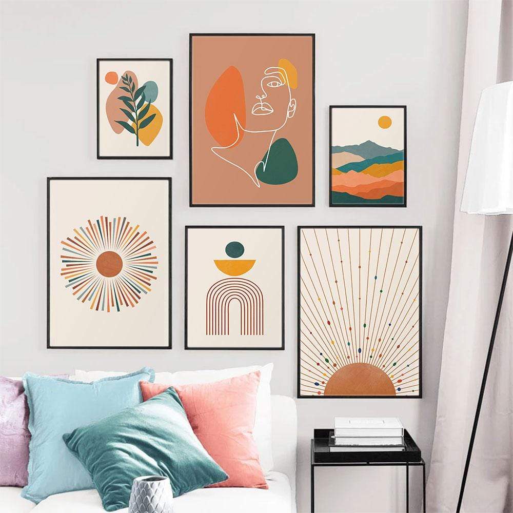 Mid Century Wandkunst
