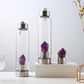 Natürliche Amethyststein-Wasserflasche